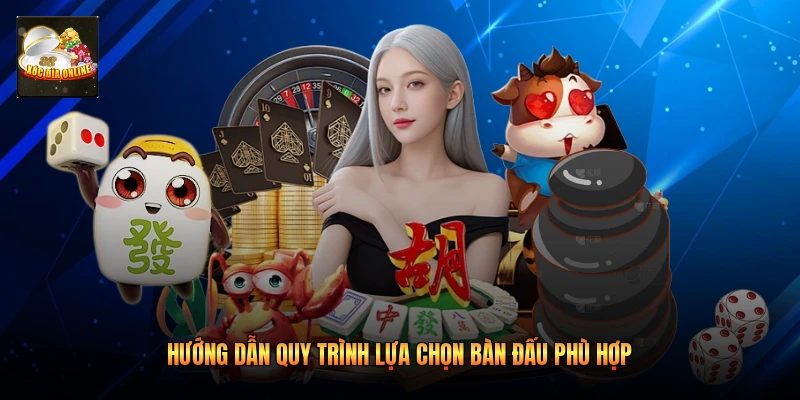 Hướng dẫn quy trình lựa chọn bàn đấu phù hợp