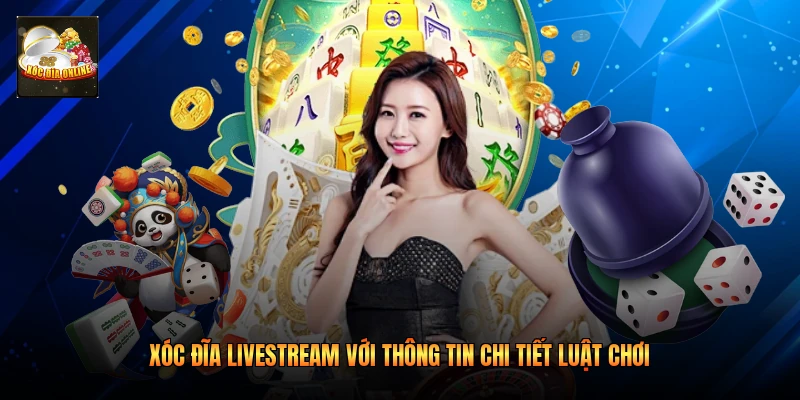 Xóc đĩa livestream với thông tin chi tiết luật chơi